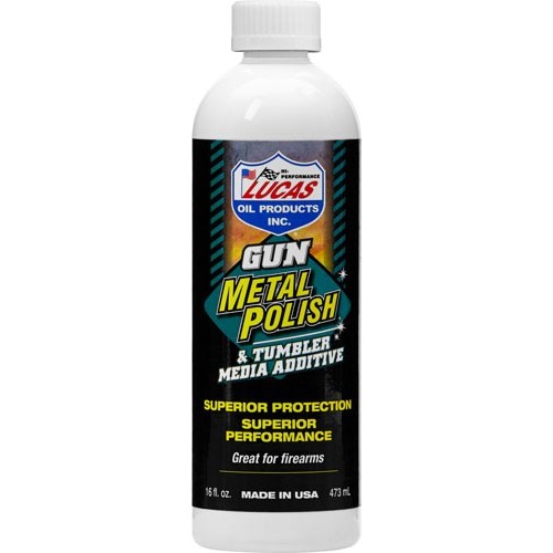 LUCAS OIL 16OZ GUN METAL POLSH