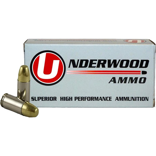 UNDERWOOD 9MM LUGER +P+ 147GR