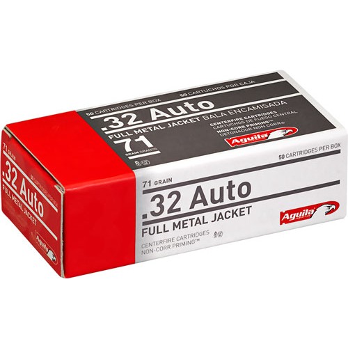 AGUILA 32 ACP 71GR FMJ-RN
