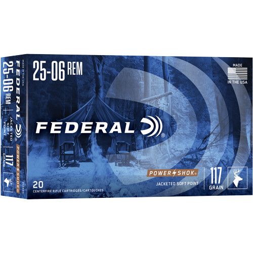 FEDERAL POWER-SHOK 25-06 REM