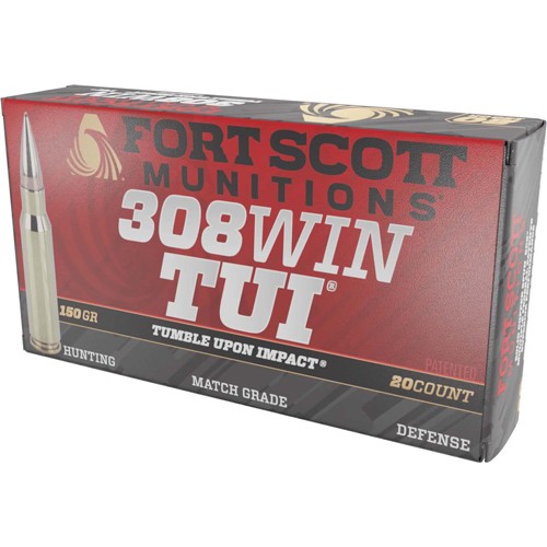 FORT SCOTT 308 WIN 150GR TUI