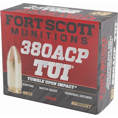 FORT SCOTT 380 ACP 95GR TUI