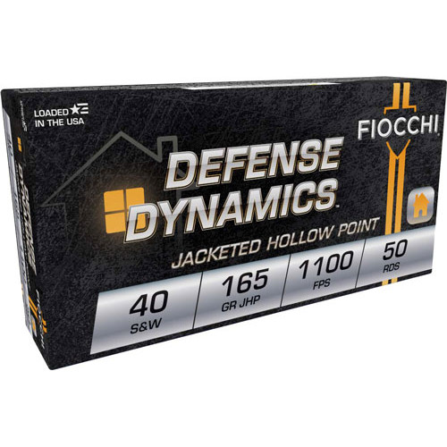 FIOCCHI 40 SW 165GR JHP