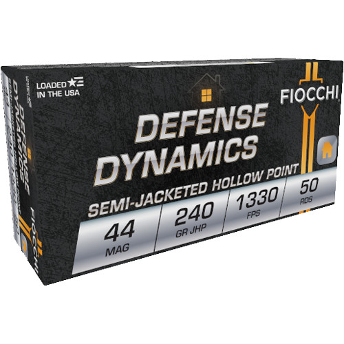 FIOCCHI 44 REM MAG 240GR JHP