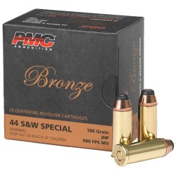 PMC 44 SW SPECIAL 180GR JHP