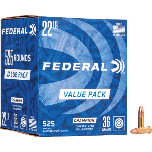 FEDERAL 22LR 36GR HP 1260FPS