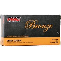 PMC 9MM LUGER 147GR FMJ