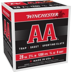 WINCHESTER AA 28GA 2.75" 3/4OZ