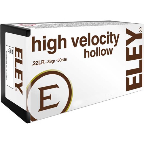 ELEY HIGH VELOCITY 22LR 38GR