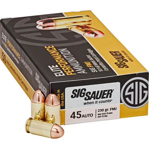 SIG 45 ACP 230GR FMJ