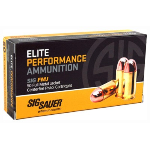 SIG 9MM LUGER 115GR FMJ