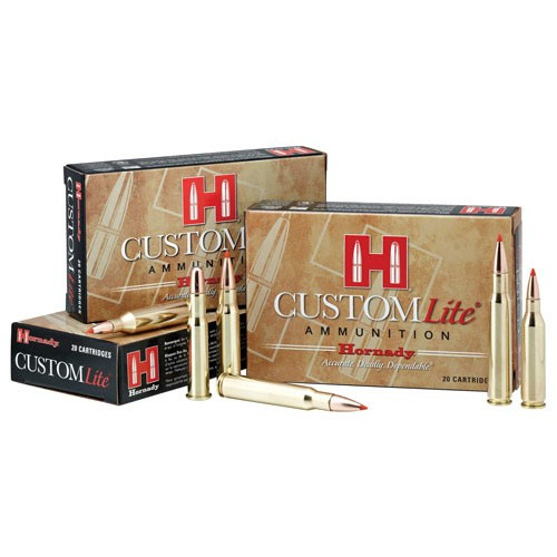 HORNADY CUSTOM LITE 308 WIN
