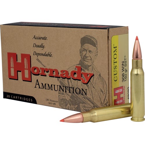 HORNADY 308 WIN 150GR SST