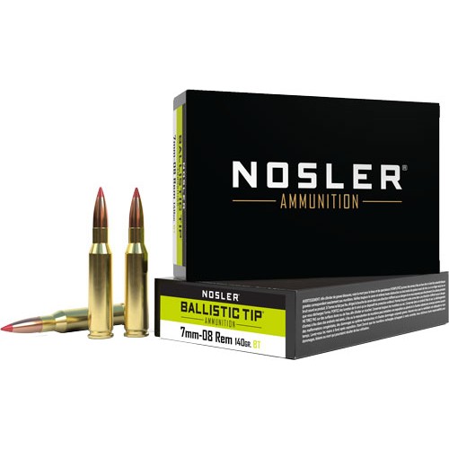 NOSLER BT 7MM-08 REM 140GR