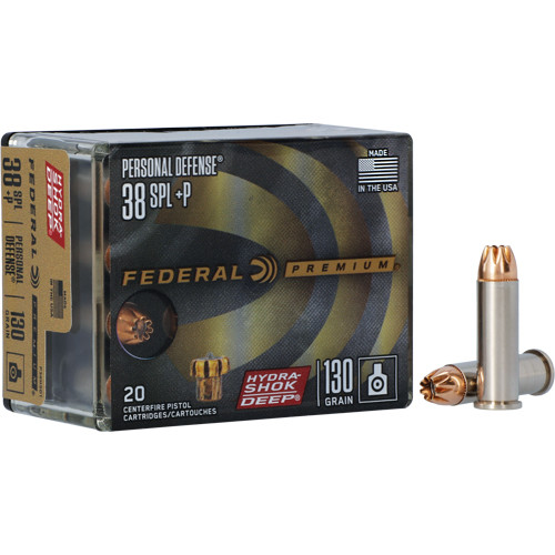 FEDERAL 38 SPECIAL+P 130GR