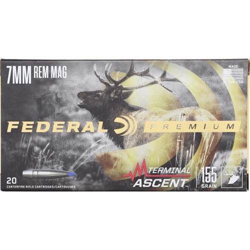 FEDERAL 7MM REM MAG 155GR