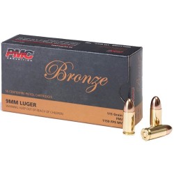 PMC 9MM LUGER 115GR FMJ