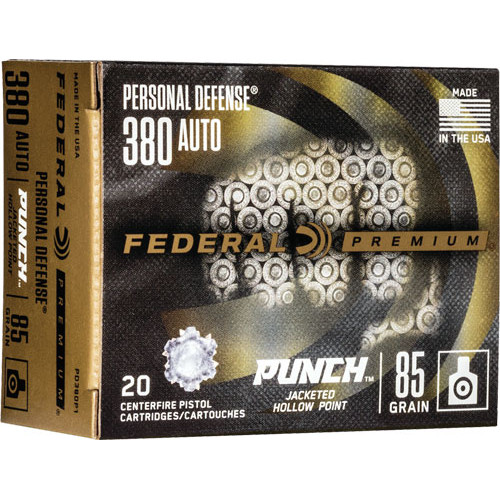 FEDERAL PUNCH 380 ACP 85GR