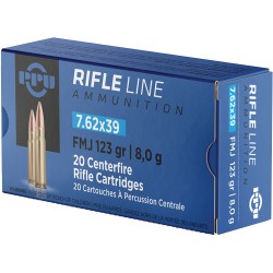 PPU 7.62X39 123GR FMJ