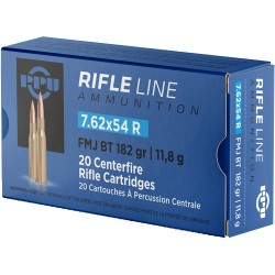 PPU 7.62X54R 182GR FMJ