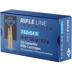 PPU 7.62X54R 150GR JSP
