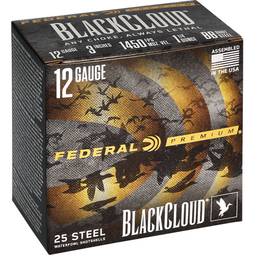 FEDERAL BLCK CLOUD 12GA 3"