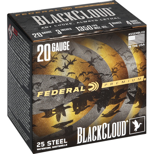 FEDERAL BLACK CLOUD 20GA 3"