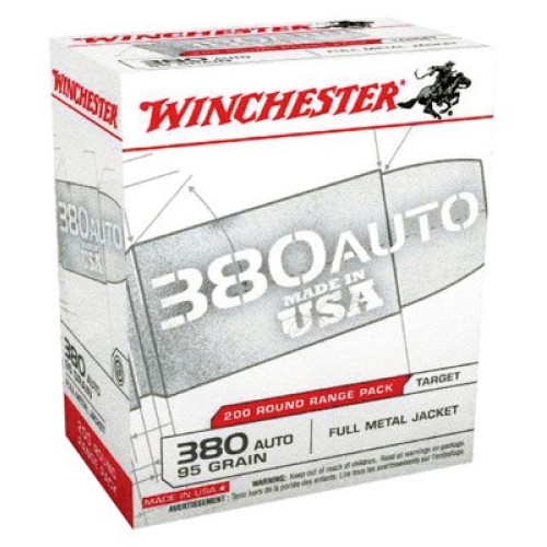 WINCHESTER USA 380 ACP 95GR
