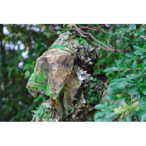 TITAN 3D LEAFY FACE MASK MOSSY
